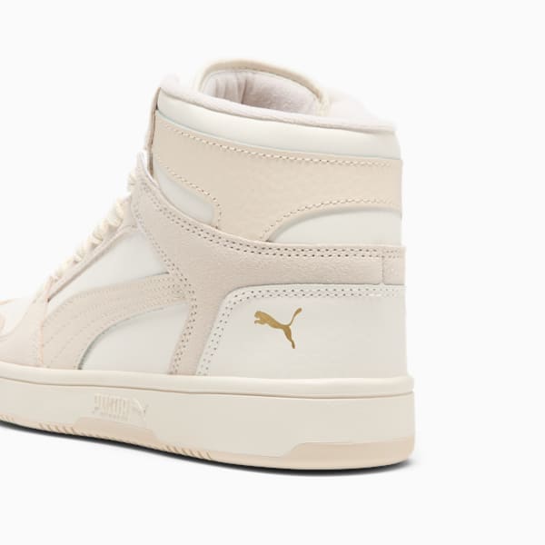 Tenis para mujer PUMA Rebound LayUp SL, Warm White-Alpine Snow-Sugared Almond, extralarge